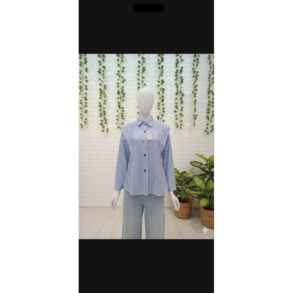 KEMEJA SALUR / kemeja KATUN RAYON polos wanita / ATASAN kemeja polos wanita/ Kemeja Polos kerja / Ke