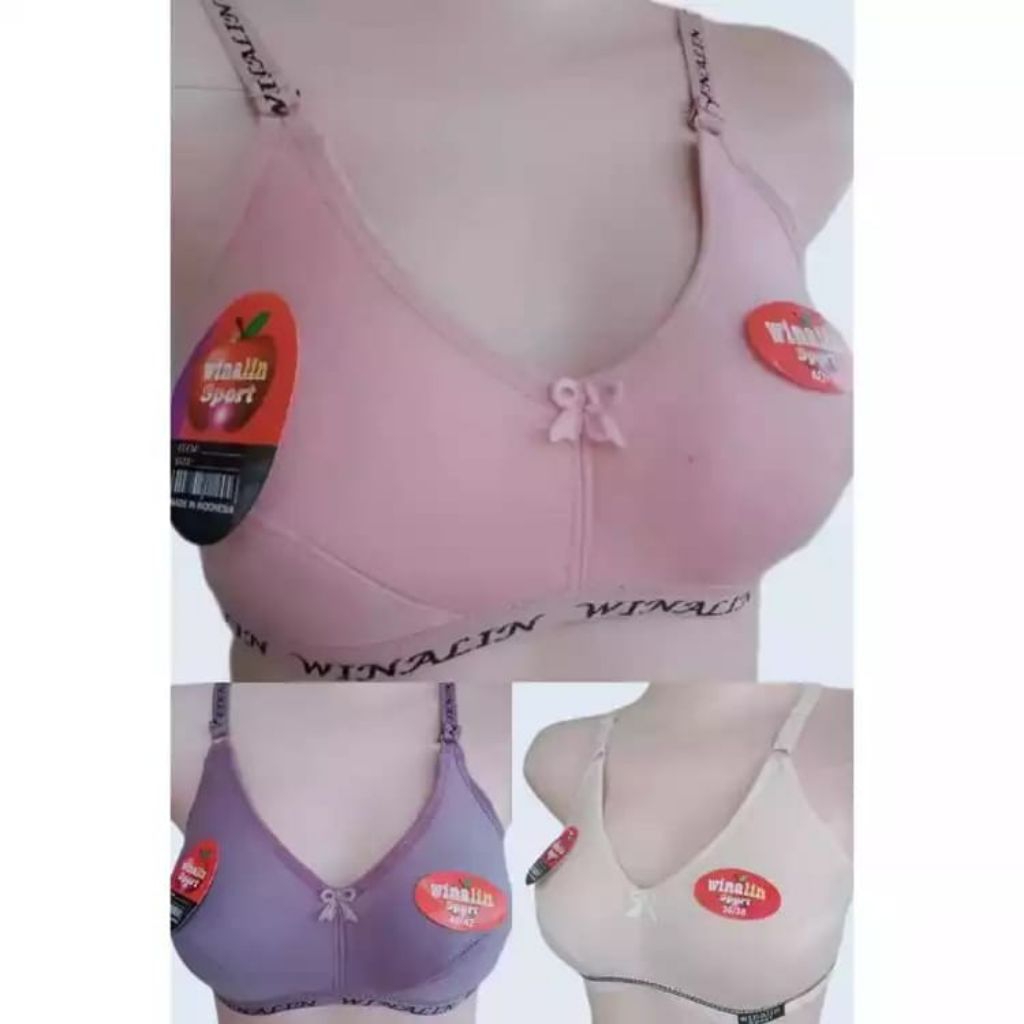 PAKET ISI 6PCS BRA SPORT TANPA BUSA,  DEWASA dan REMAJA, MURAH MERIAH BH SPORT TANPA KAWAT TANPA BUS
