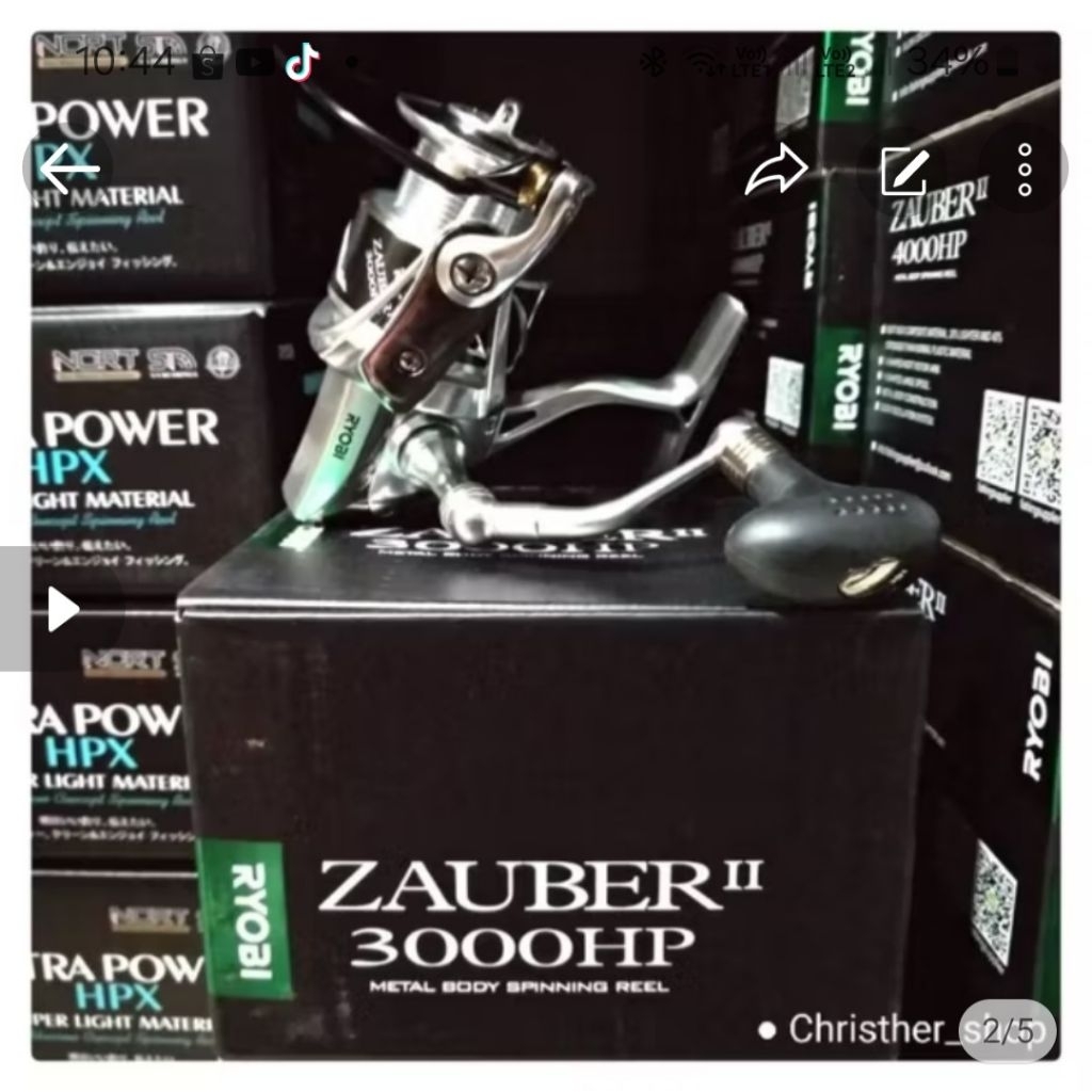 Reel Ryobi Zauber II 3000 HP