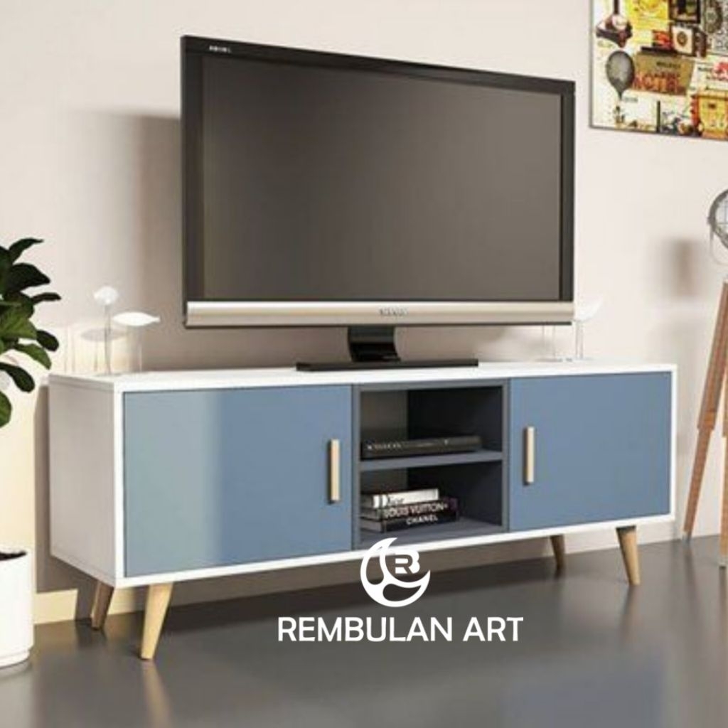 BUFET TV BUFET MINIMALIS MODERN DUCO TERBARU