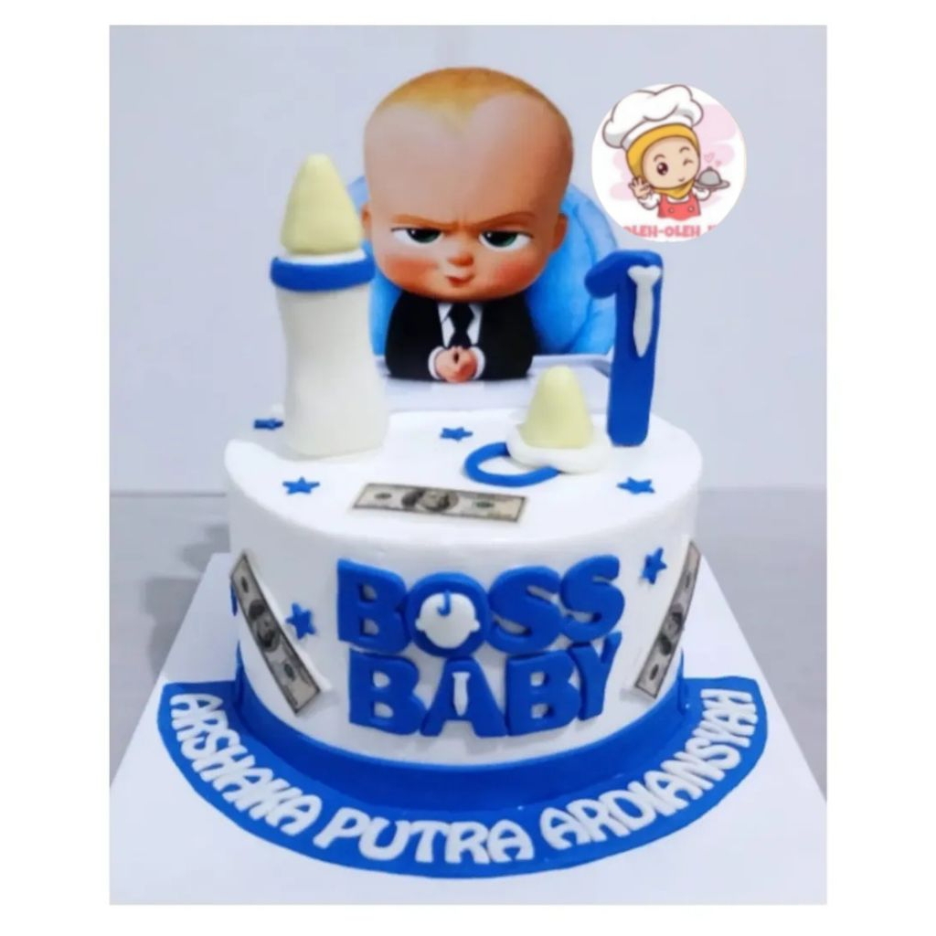 Big Boss Custom Cake / Kue ulang tahun Big Boss / Big Boss Cake