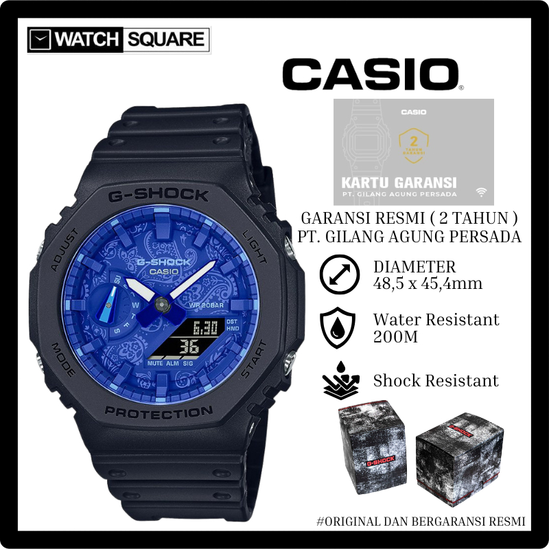 Jam tangan pria Casio GSHOCK GA-2100BP-1ADR