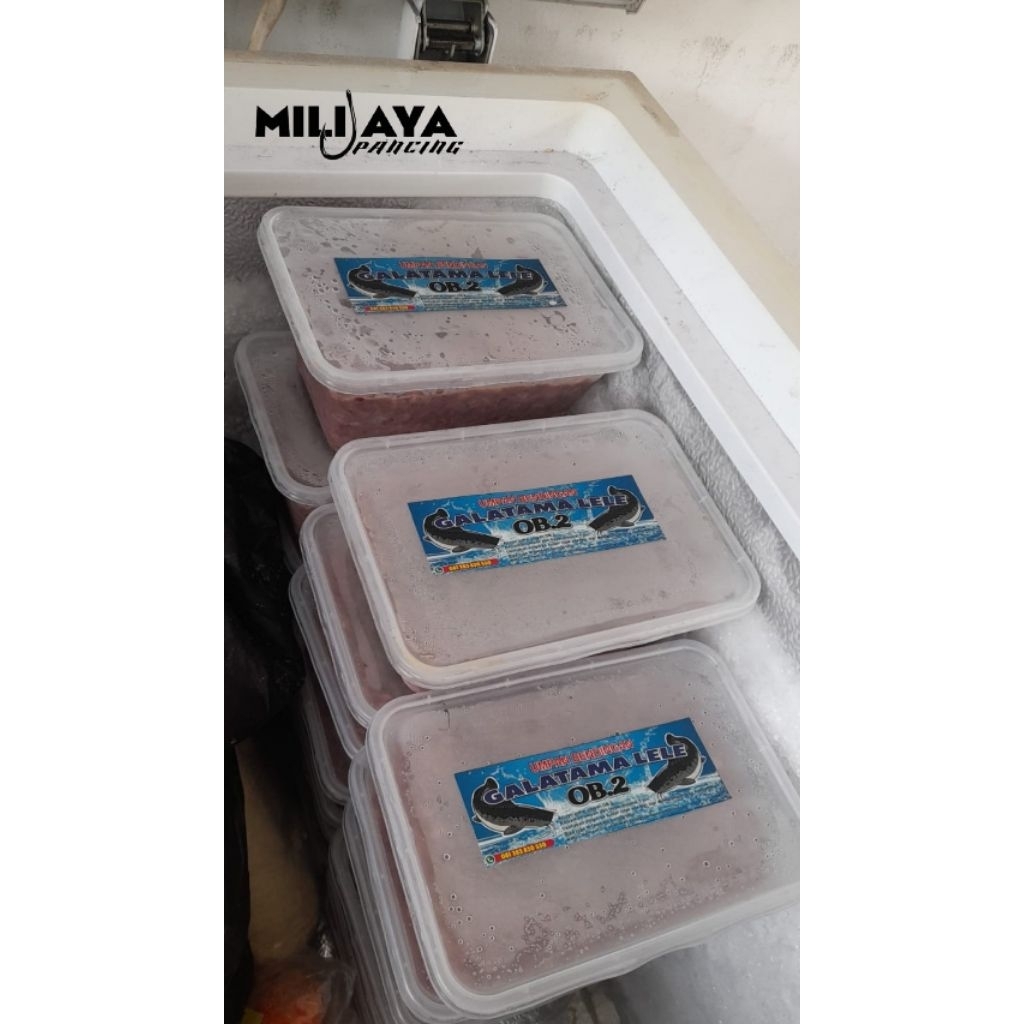 Umpan Galatama Lele Umpan Bendingan OB.2 Umpan Kocek Umpan ikan lele Umpan OB.2