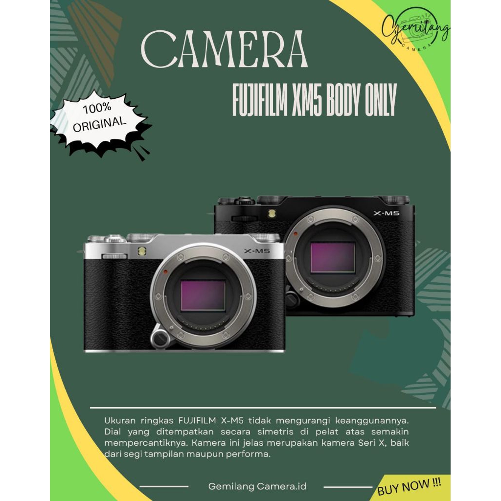 Fujifilm XM5 Brodi