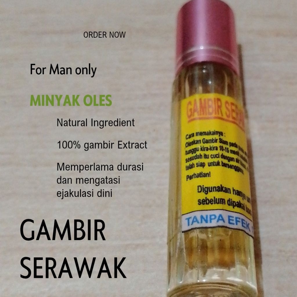 gambir serawak jahanam obatkuat oles besarpanjang