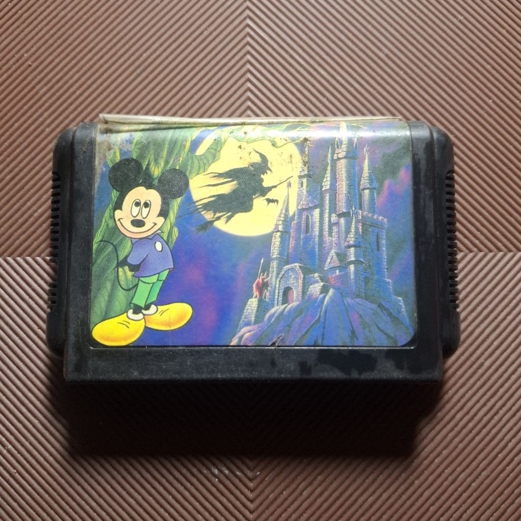 Kaset Game Sega Mickey Mouse illusion Second