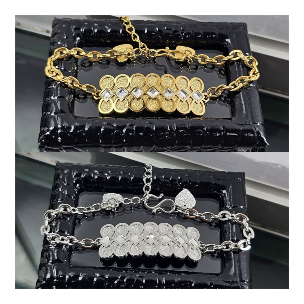 gelang titanium, gelang plat titanium, gelang dewasa