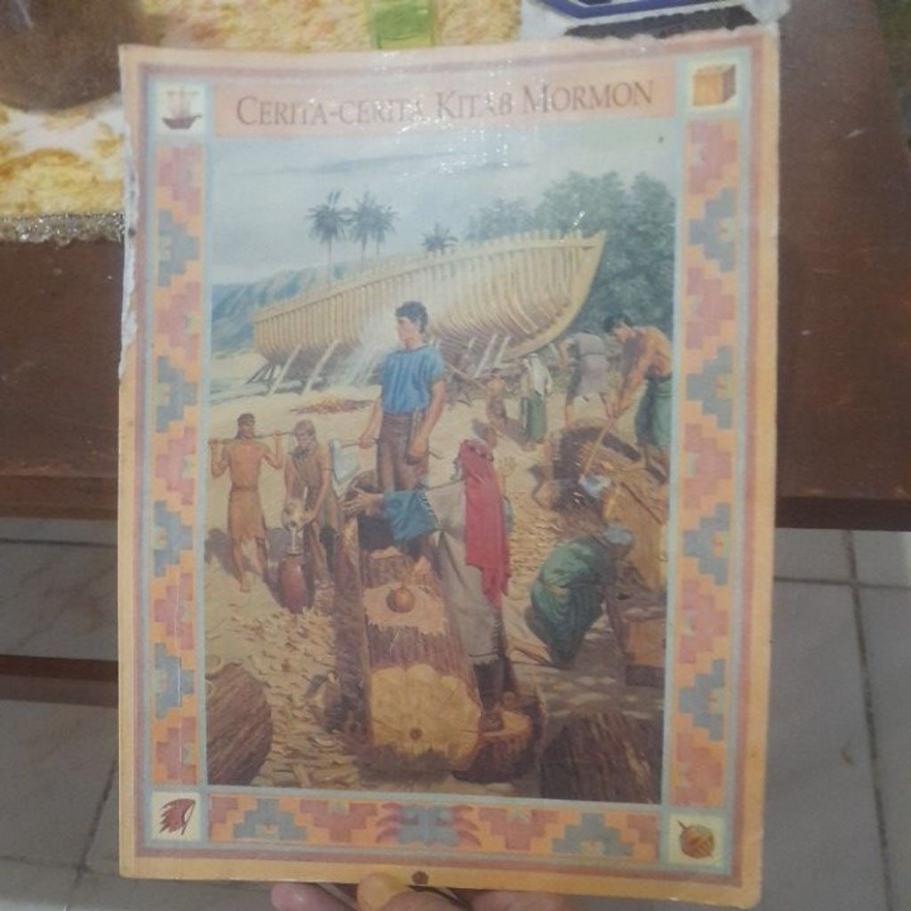 buku langka cerota cerita kitab mormon kondisi ada minus