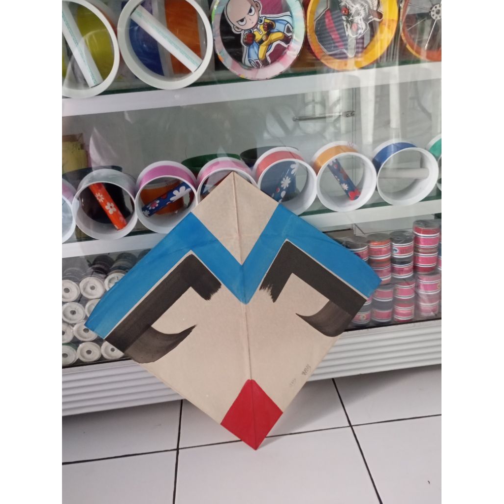 layangan seot super ujang mm uk 54 produk bandung isi 20 pcs