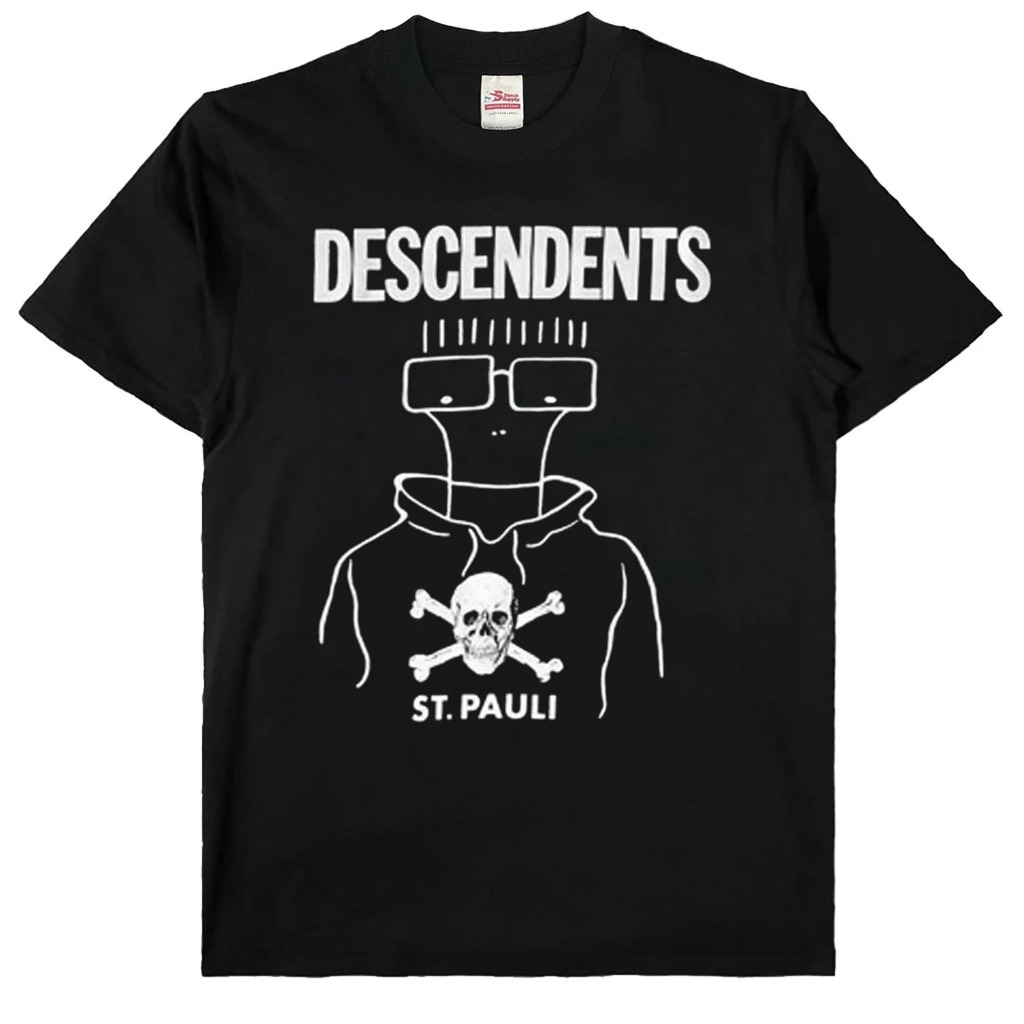Funeral Hurt | Kaos Band DESCENDENTS X ST PAULI  | Kaos Band Punk| Unisex S-Xxl