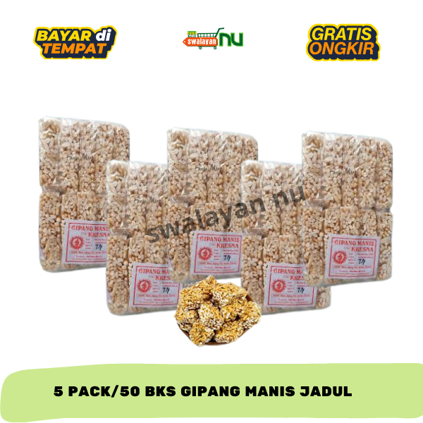 [50 PCS] Gipang Manis Jadul 1 Pack 10PCS - Gipang manis