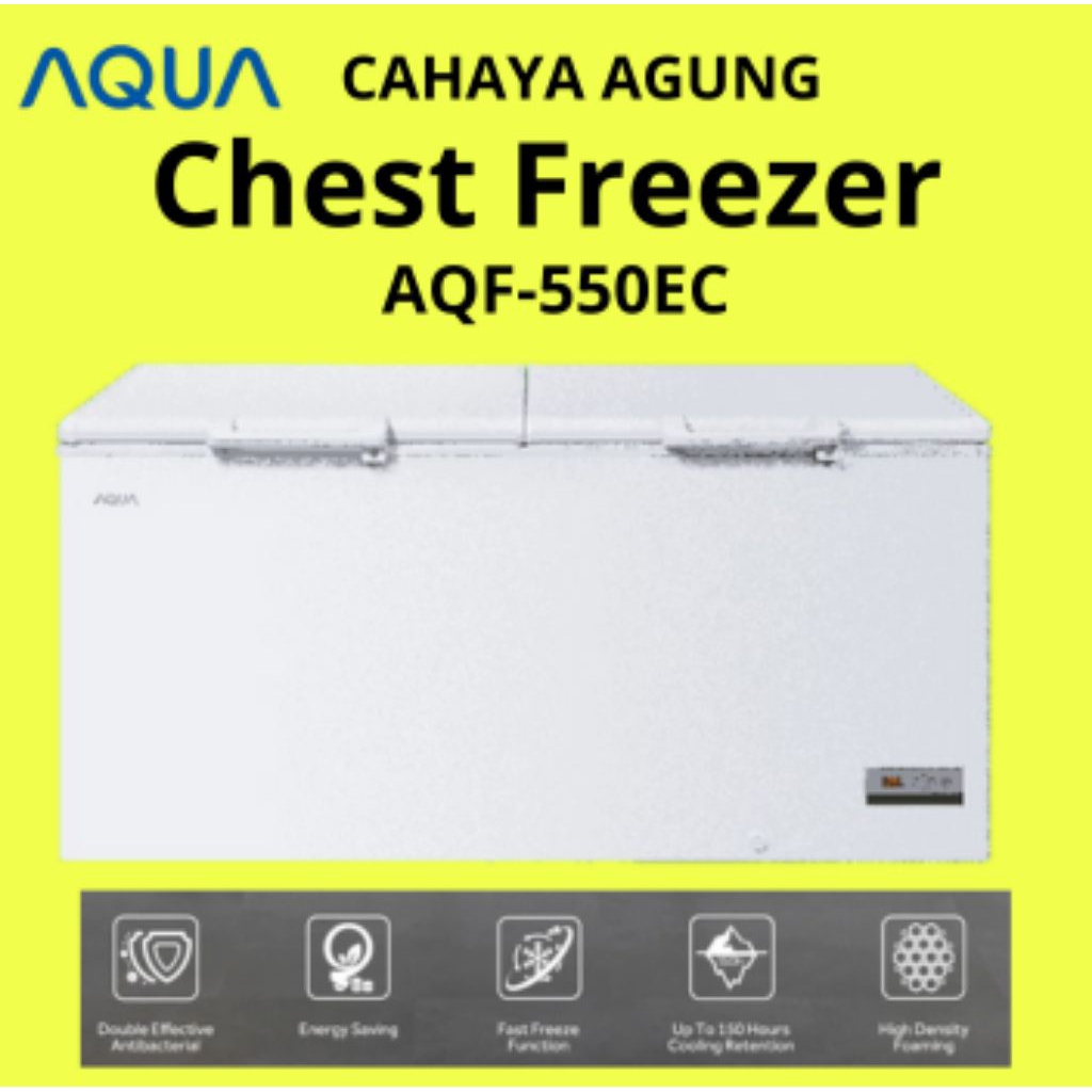 AQUA Freezer Box Chest Freezer AQF-550EC