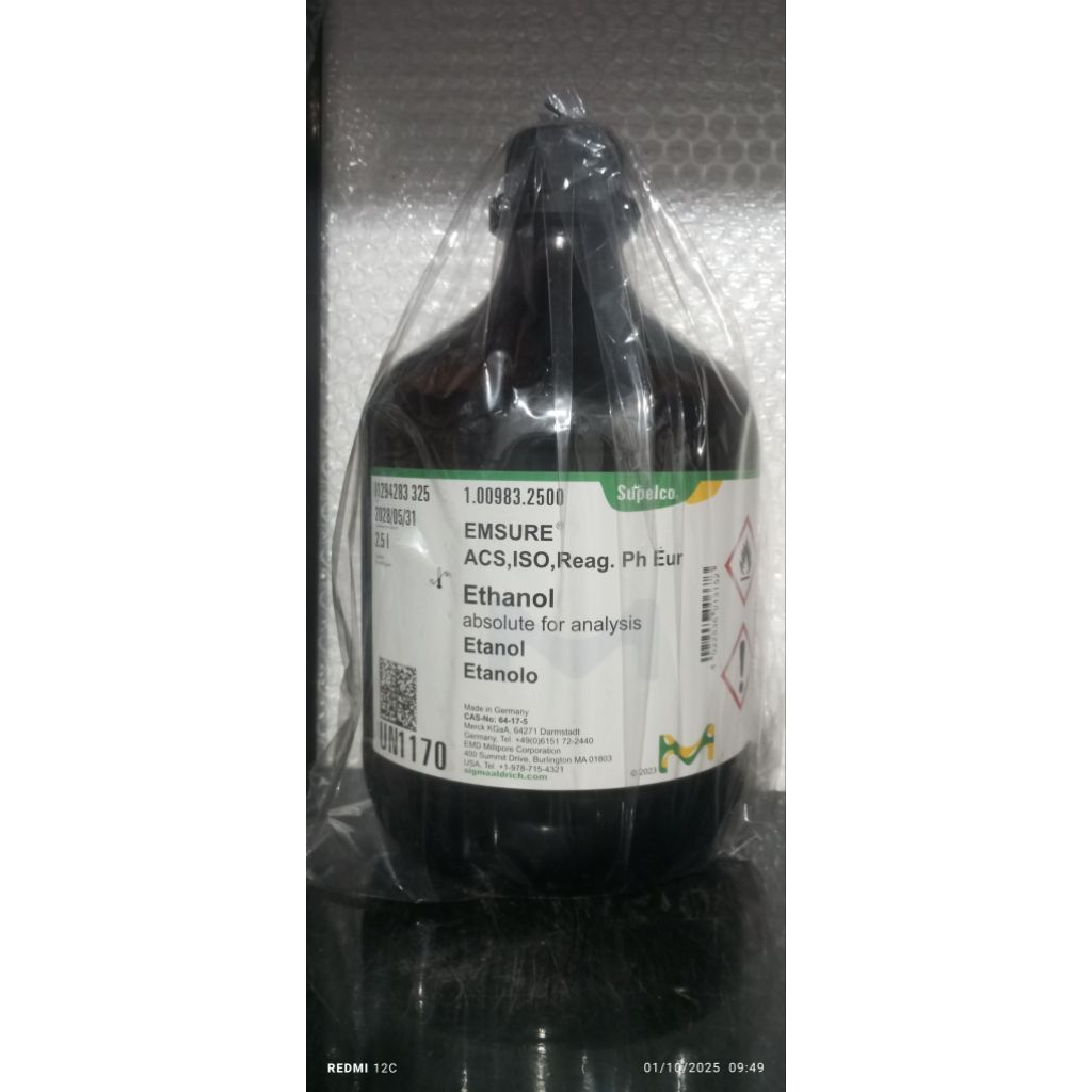 Ethanol Absolute 2,5 L MERCK 100983
