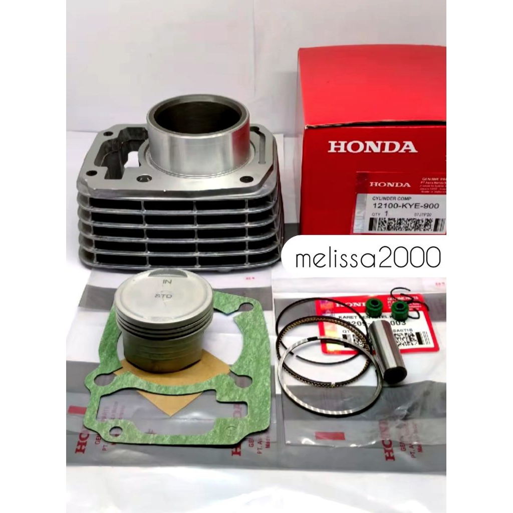 Blok Seher cylinder KYE Megapro Monoshock Fi Megapro Monoshock karbu ORI lokal