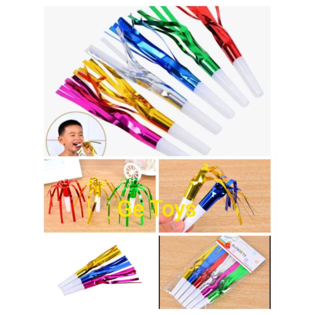 PELUIT TERAPI WICARA PELUIT RUMBAI 6 PC/ALAT TERAPI WICARA/OROMOTOR/MAINAN ORAL TERAPI WICARA BALITA