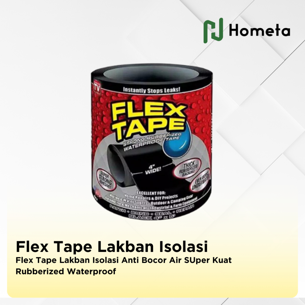 FLEX TAPE Lakban Super Kuat Tahan Air Selotip Rubberized Waterproof