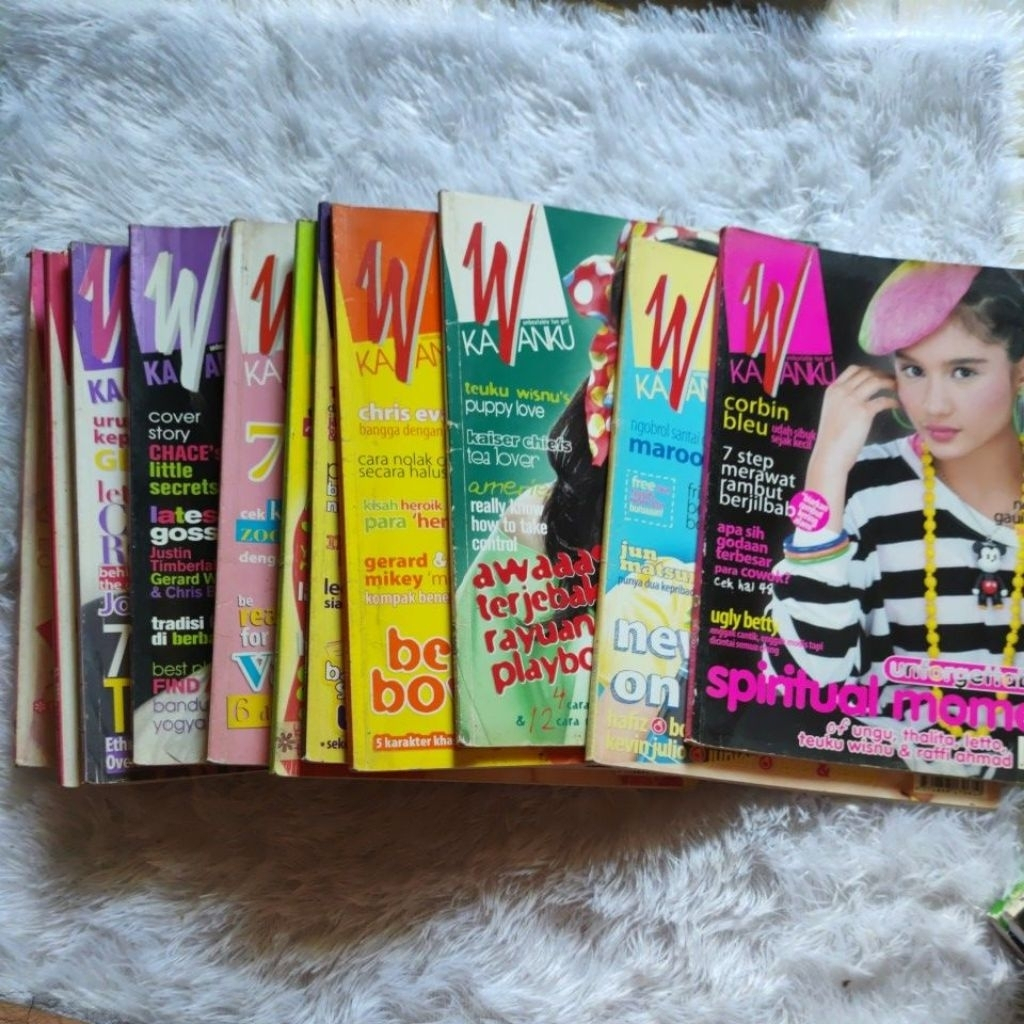 Majalah Kawanku tahun 2007-2015 original preloved
