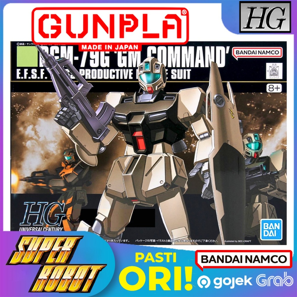 BANDAI HG RGM-79G GM Command - HGUC