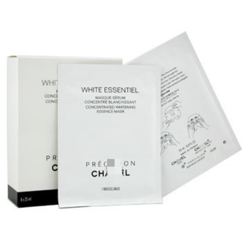 Ch@ White Essentiel Concentrated Whitening Essence Mask Skincare Sheets Mask
