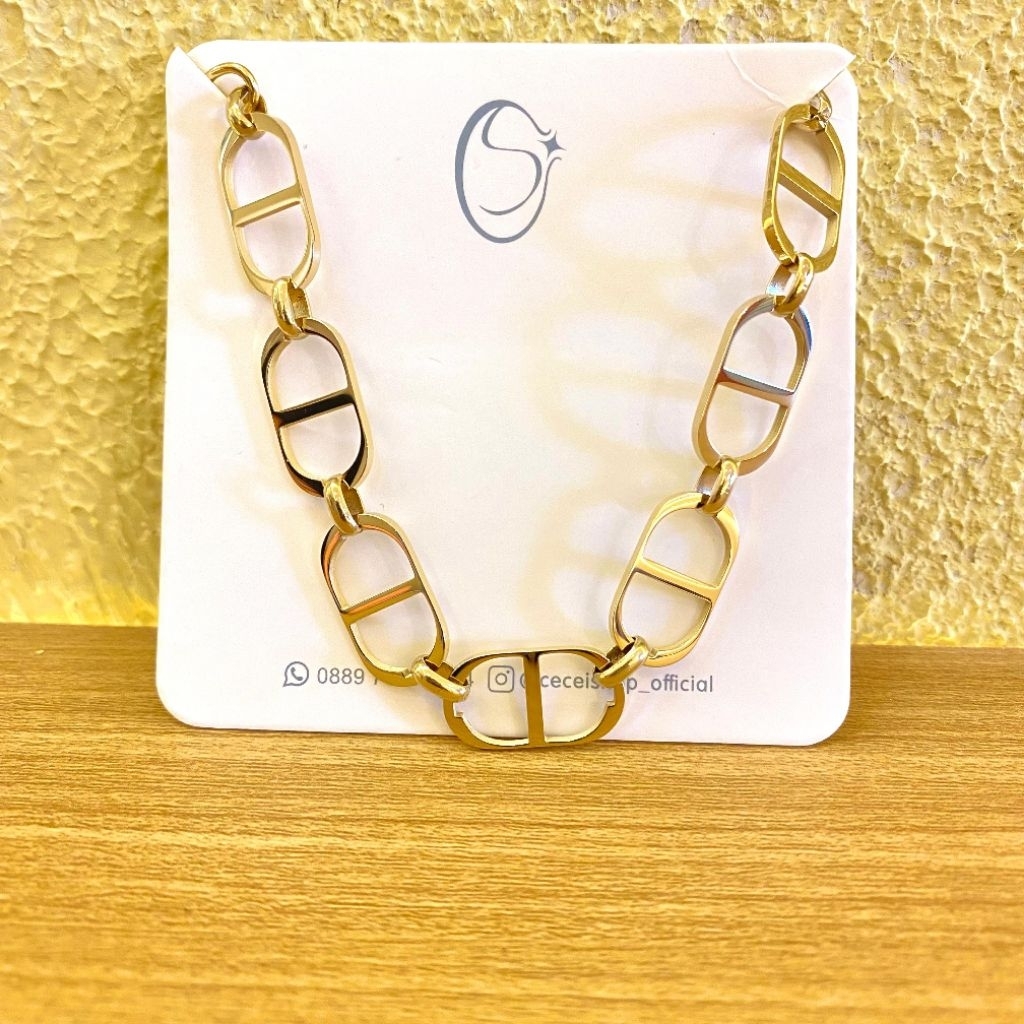 Gelang titanium guangzhou gold cd besar