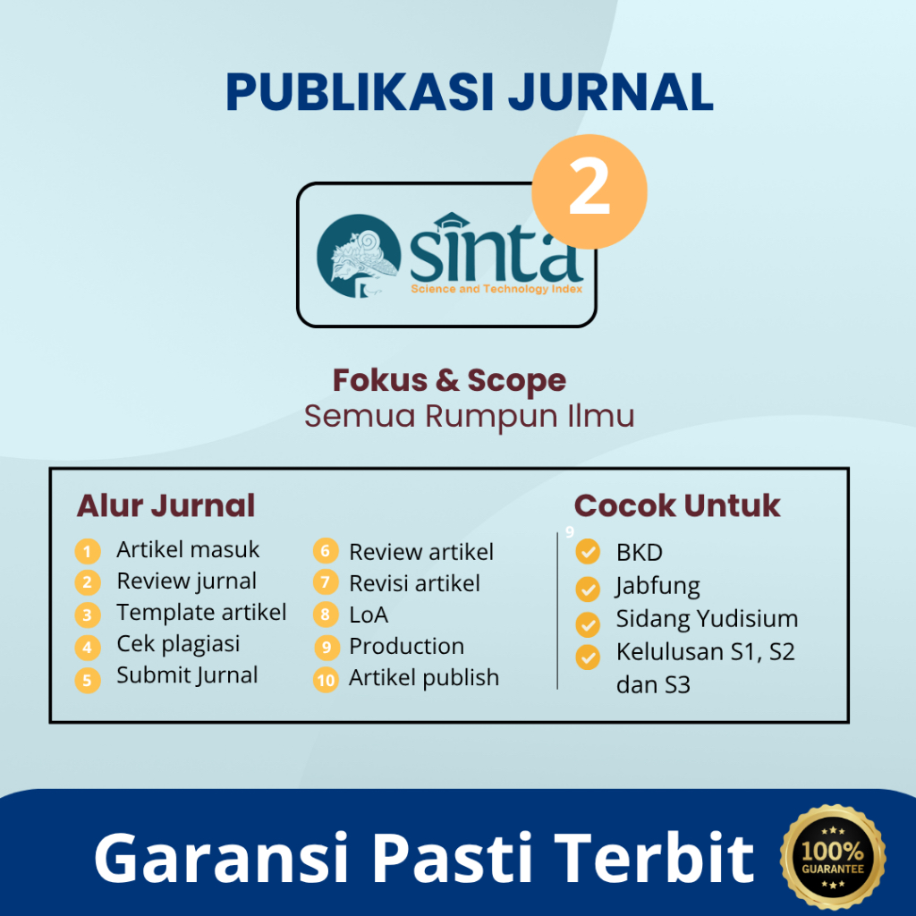 Jasa Publish Sinta 2 Semua Jurusan