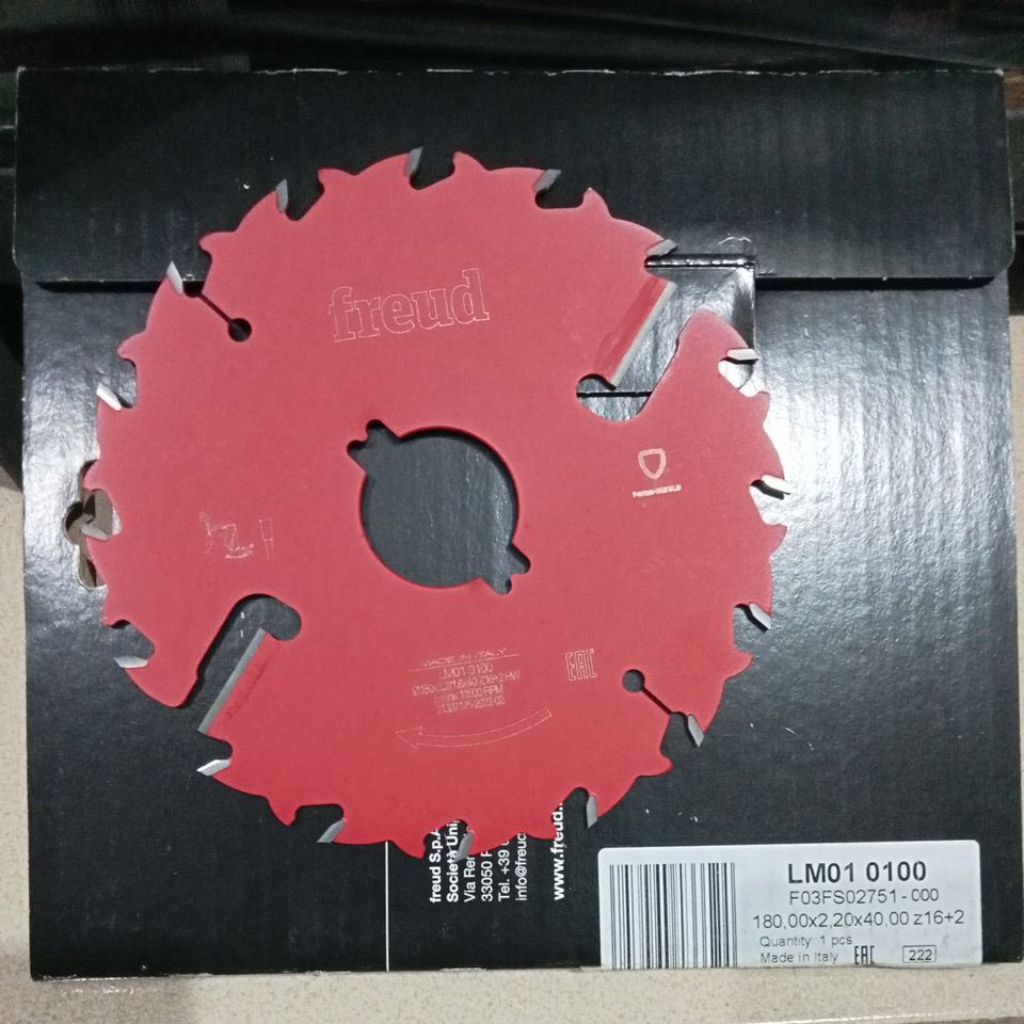 Circular Saw Freud 7"mata 16+2 (180x2.2/1.6x40z=16+2)LM01-0100