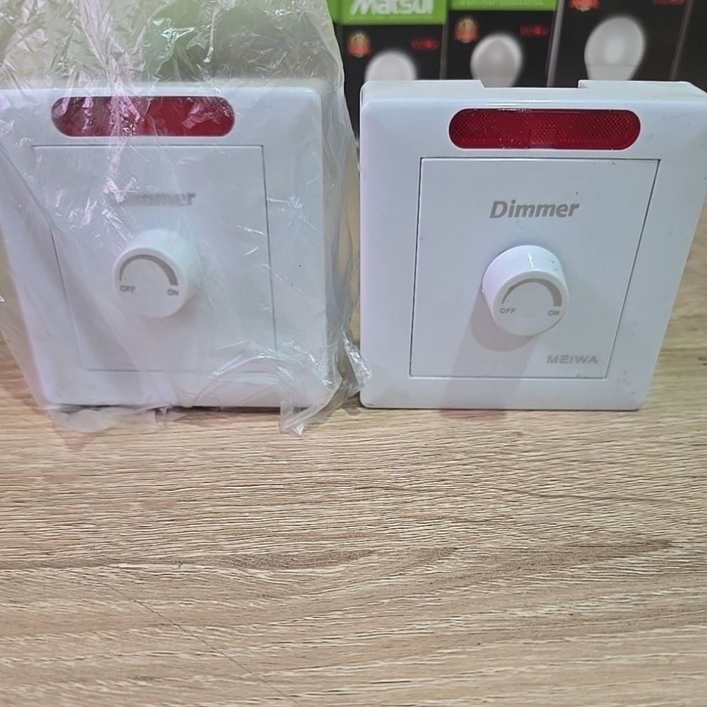 DIMMER LAMPU SAKLAR MEIWA ALAT PEREDUP LAMPU AC 220