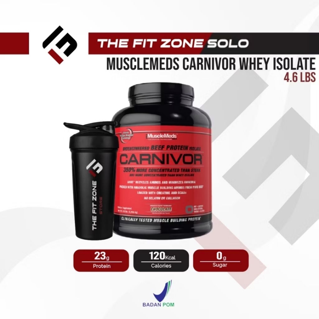Musclemeds Carnivor Whey Beef Protein Isolate 4.6 lbs Whey Protein