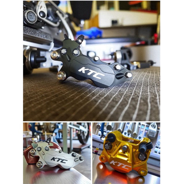 KALIPER KTC 4 PISTON UNIVERSAL KANAN & KIRI