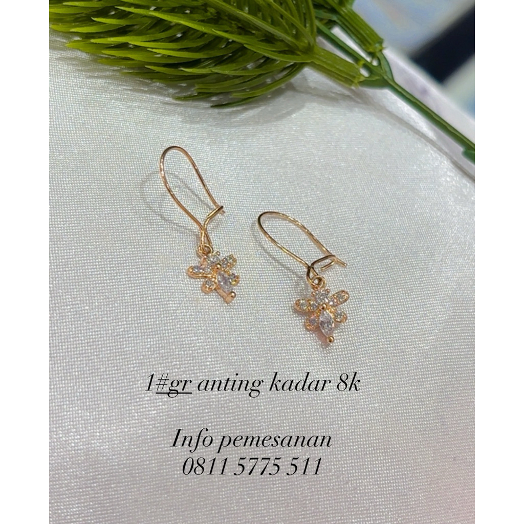anting emas 8k