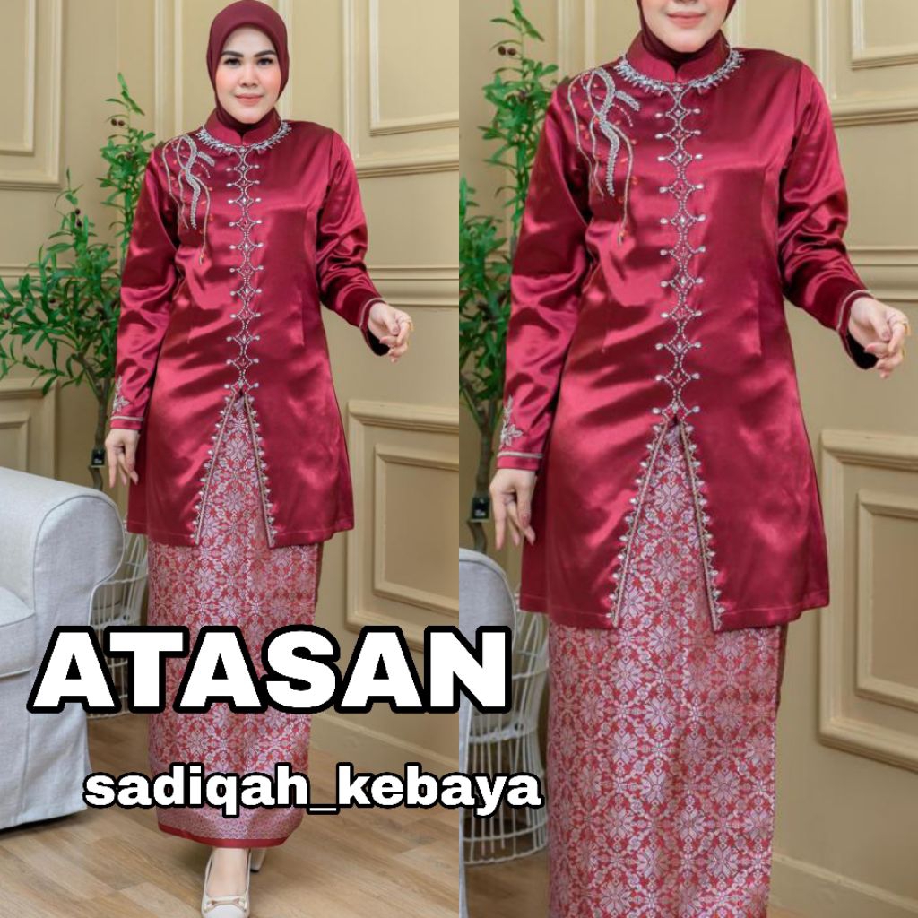 ATASAN BAJU KURUNG MELAYU MODERN / KEBAYA KURUNG // ATASAN KEBAYA MELAYU
