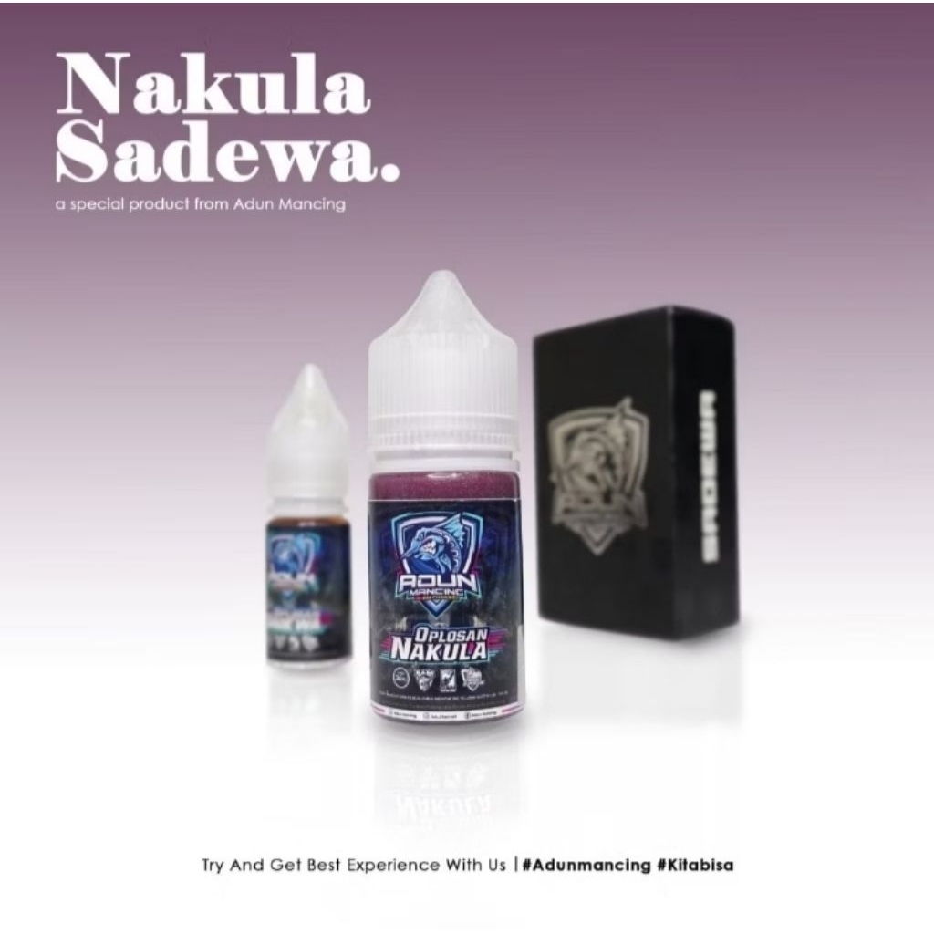 Essen oplosan Nakula30ml dan Sadewa10ml