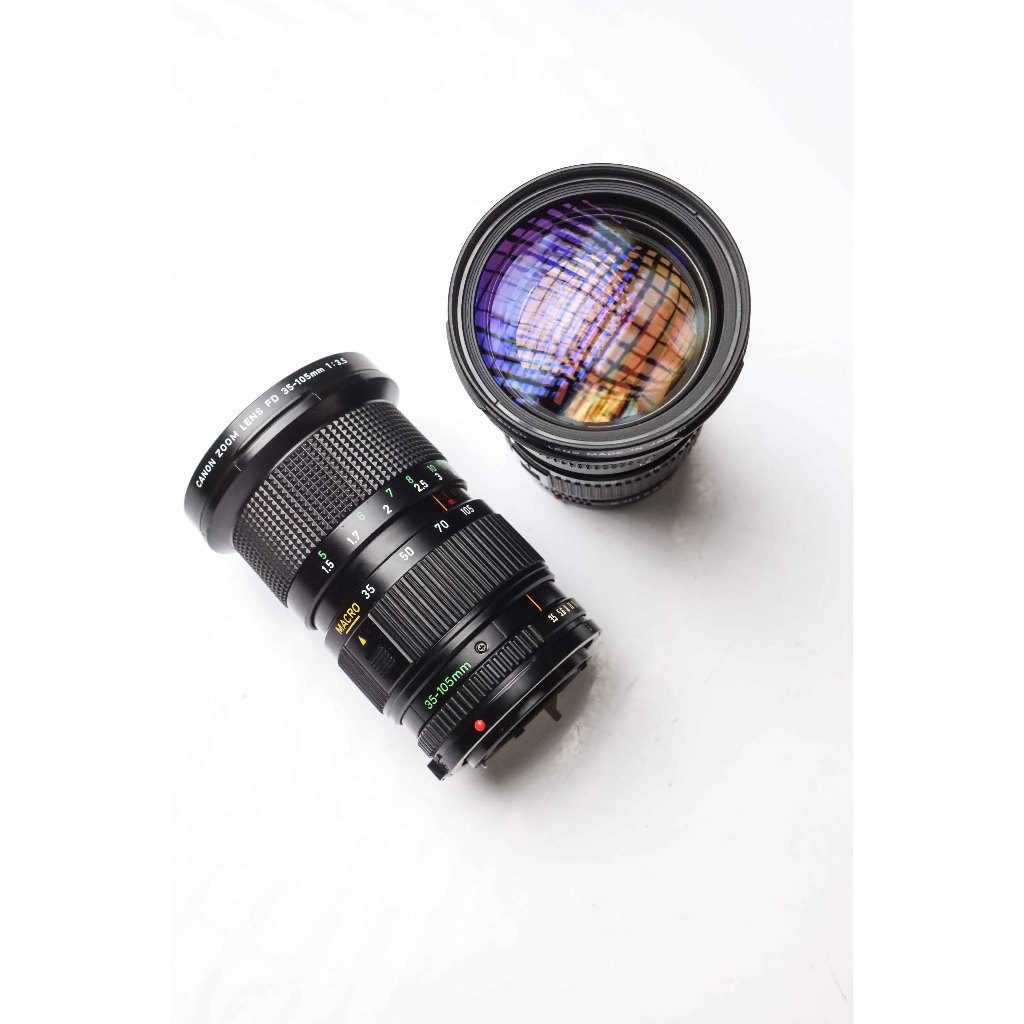Lensa Manual Canon New FD 35-105mm f3.5 Super Mulus Normal 