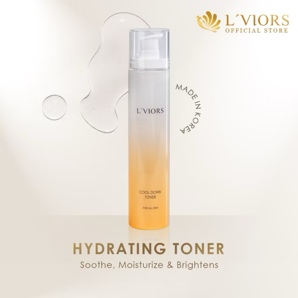 LViors (ORIGINAL) Stok Terbaru 2028 Cool Down Toner Mengecilkan Pori2. Menenangkan kulit 31-01-2028