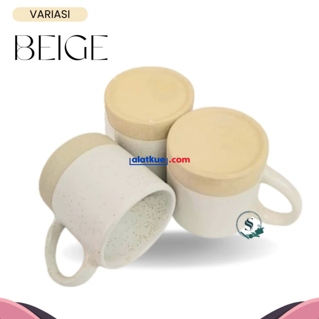 Mug Cangkir Keramik Teh | Mug Cangkir Keramik Kopi | Mug Cangkir Estetik | Cangkir Teh Cantik