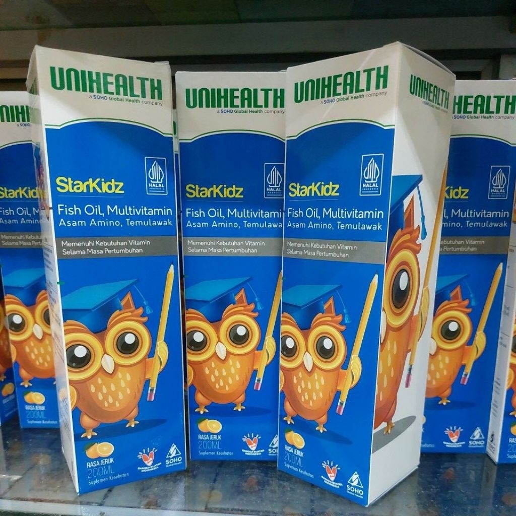 Starkidz Fish Oil Multivitamin  anak DUS BIRU