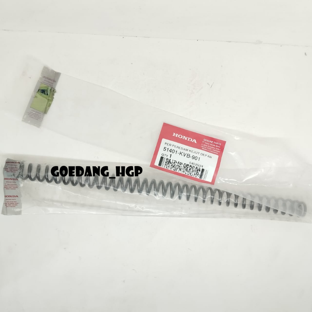 Spring FR Fork Per Shock Depan VARIO 110 CW ORI AHM 51401KVB901