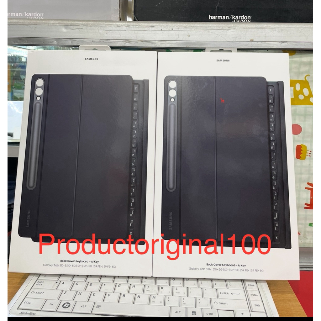keyboard samsung tab S9 FE+ S9+  S10+ 5G Trackpad Original