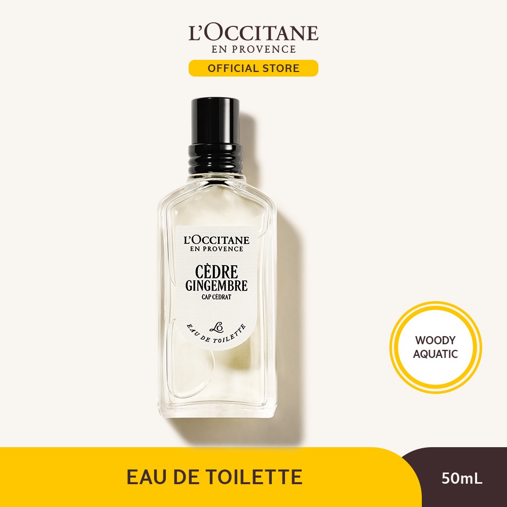 L'Occitane Cèdre Gingembre Eau De Toilette 50ml - Parfum