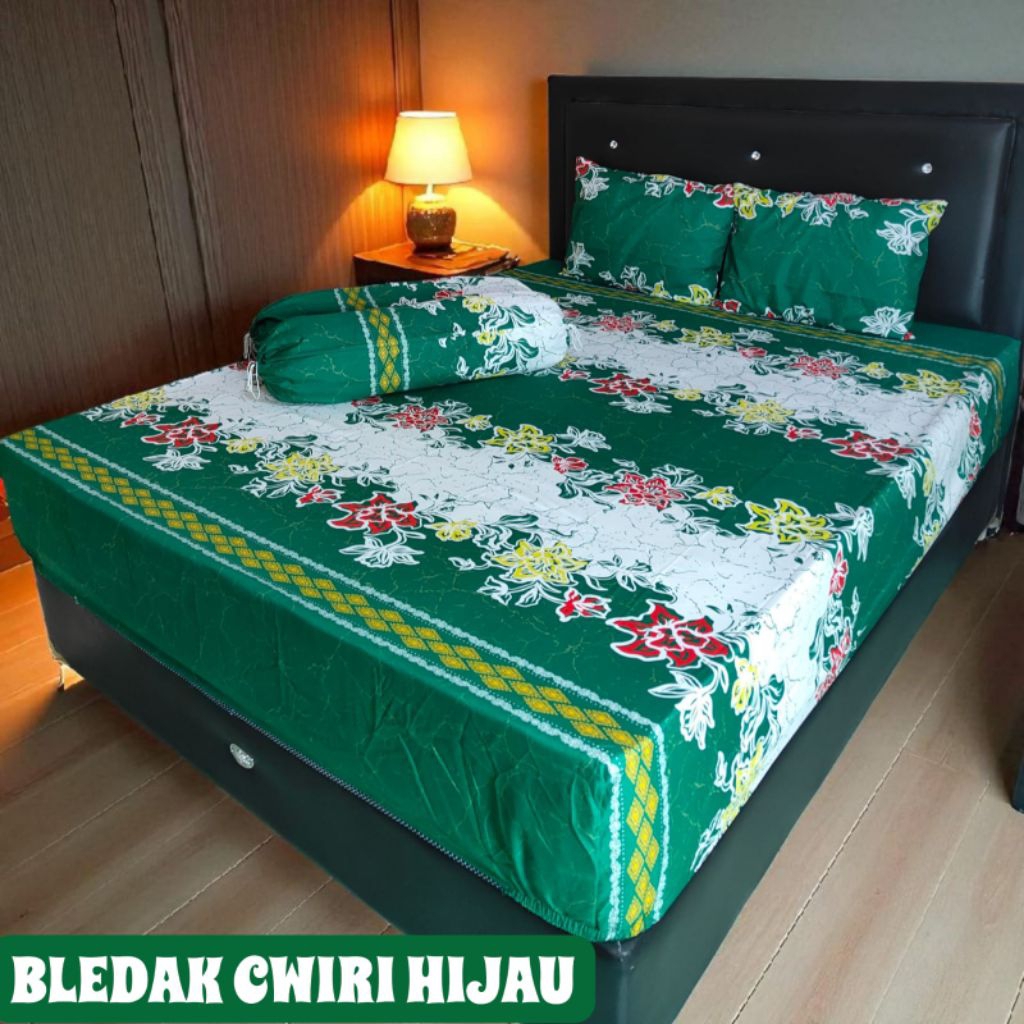 sprei cuwiri hijau