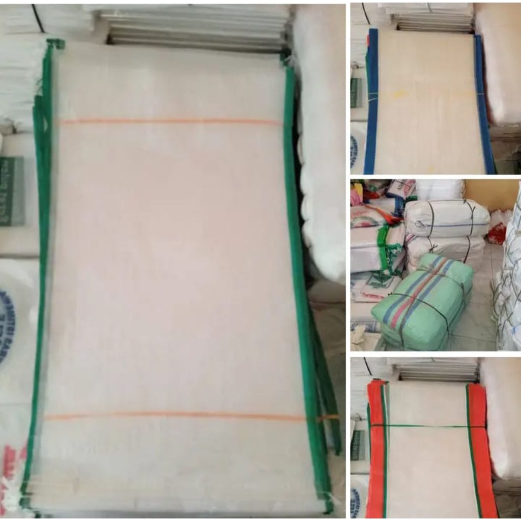 Karung Beras Polos 25kg Isi 50 lembar