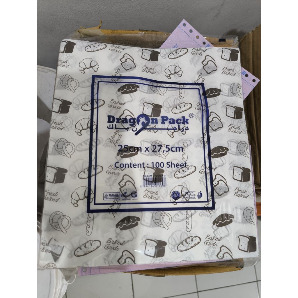 Kertas nasi motif 25x27,5 -+100