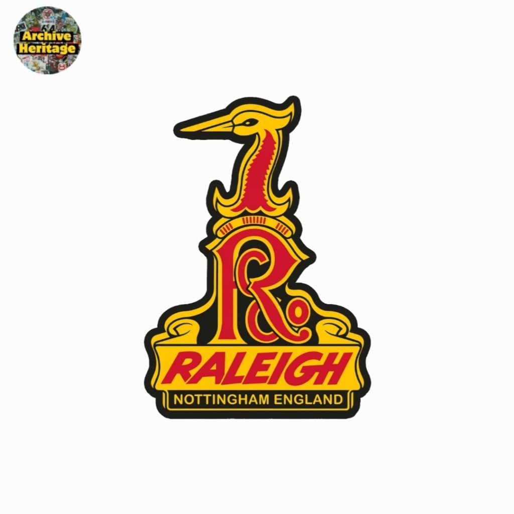 sticker The Raleigh bicycle company cycling bike stiker