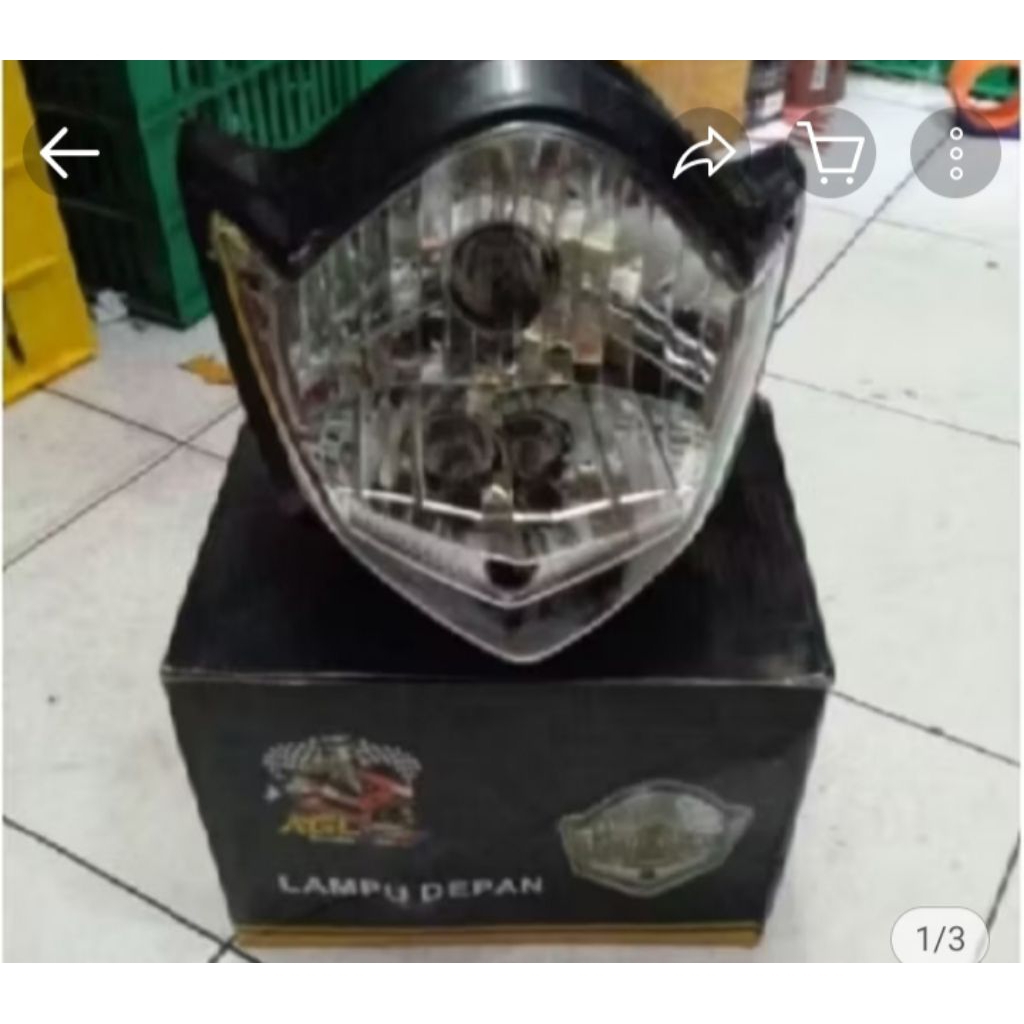 Headlamp Refektor Lampu Depan Yamaha Vixion Old 2010-2012