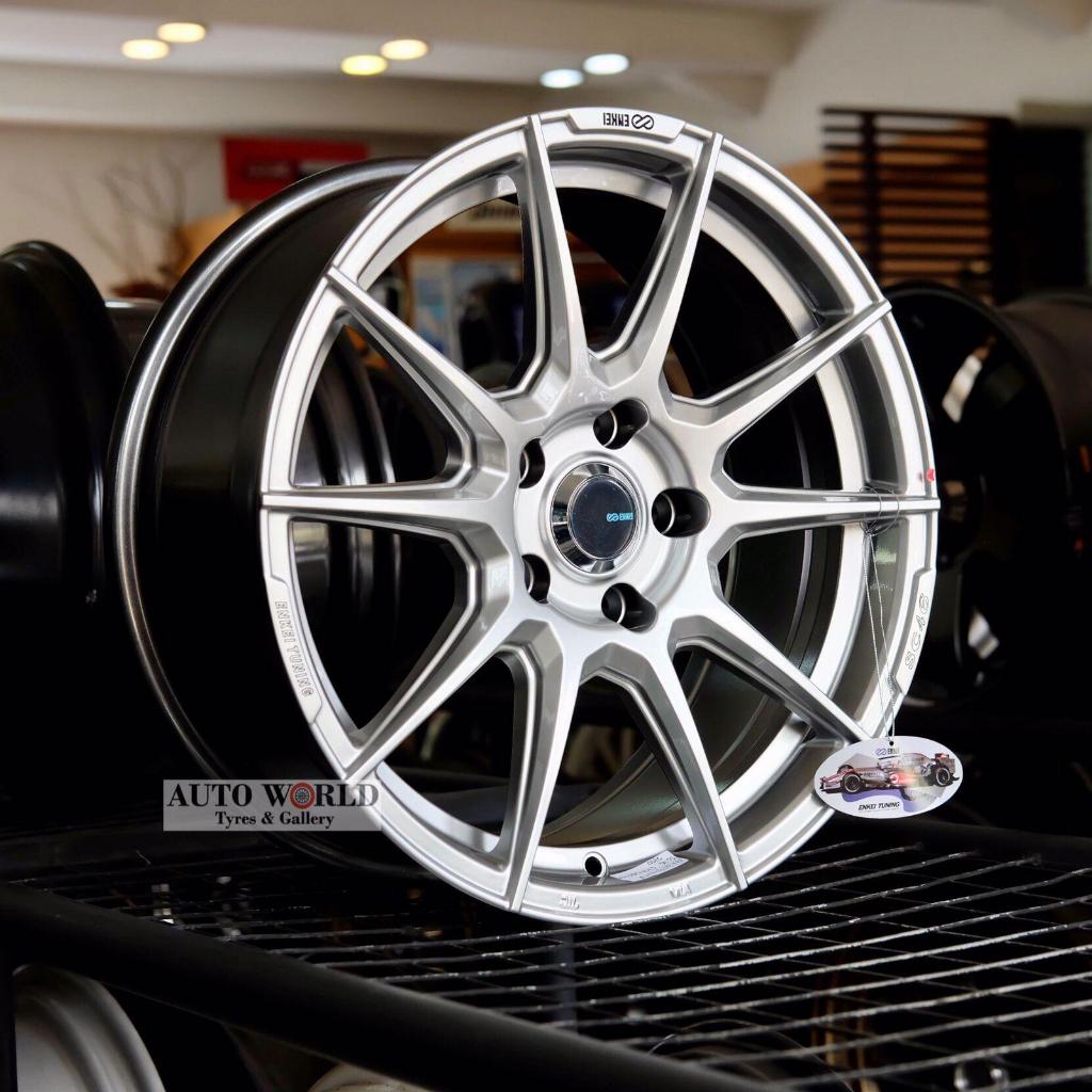 Velg Original Enkei Tuning SC46 Ring 17 PCD 5x114.3 ET 35
