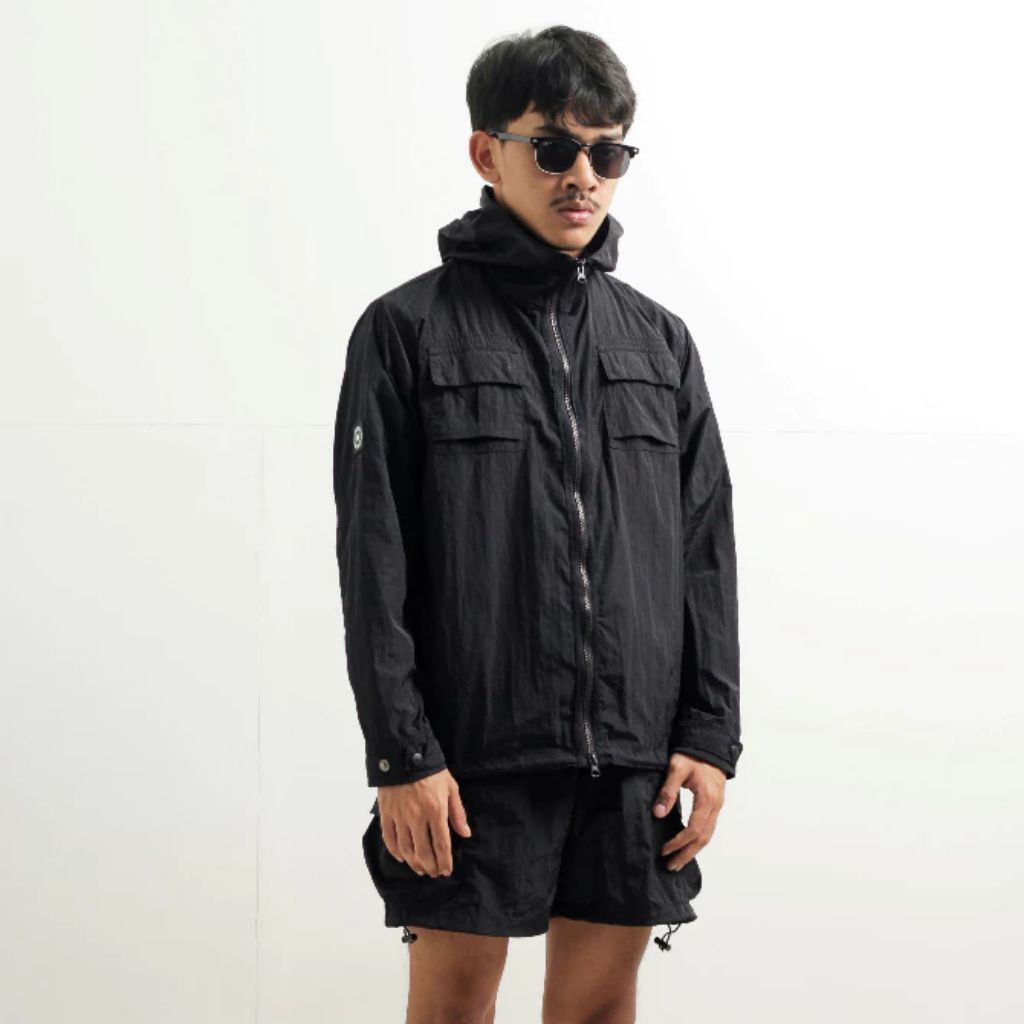 Troublemaker - Overshirt Hoodie - Cervelo Black