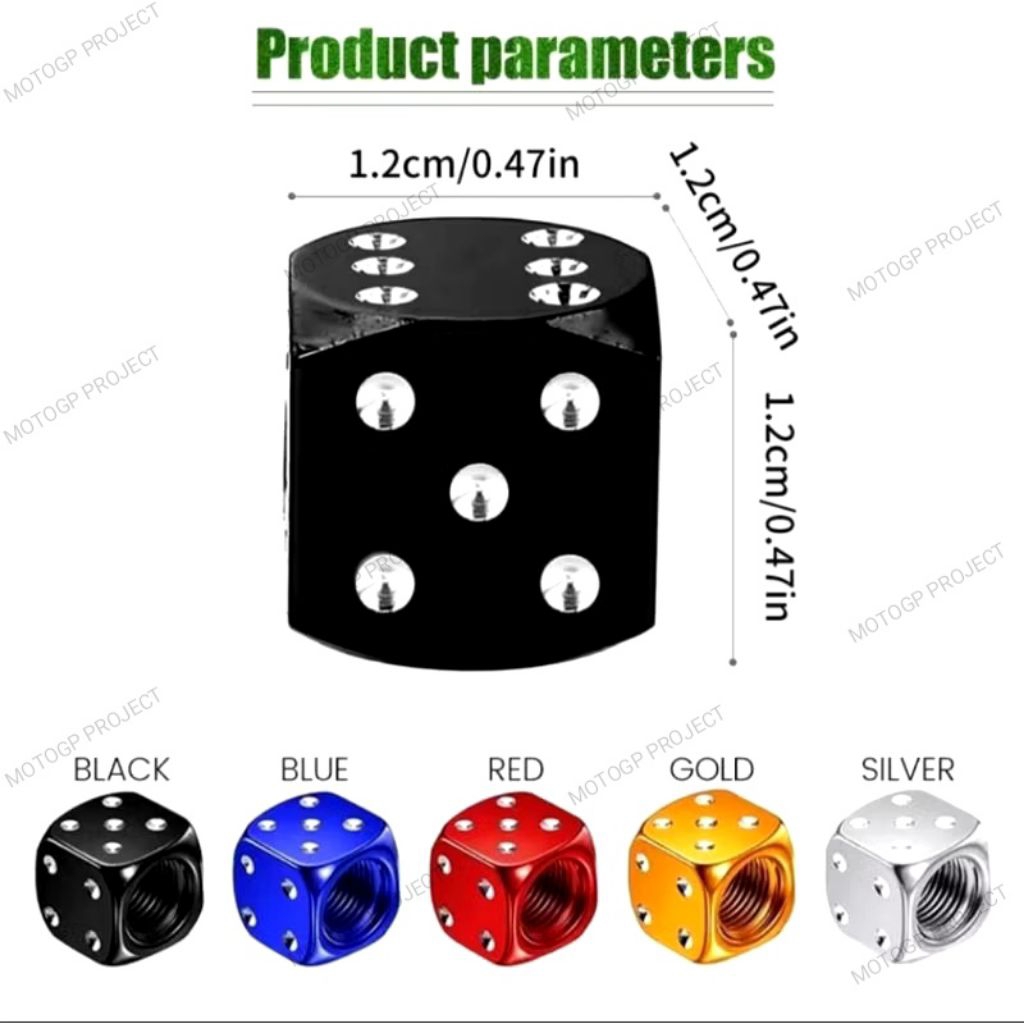 TUTUP PENTIL MOTOR / TUTUP PENTIL BAN / TUTUP PENTIL BAN MODEL DADU