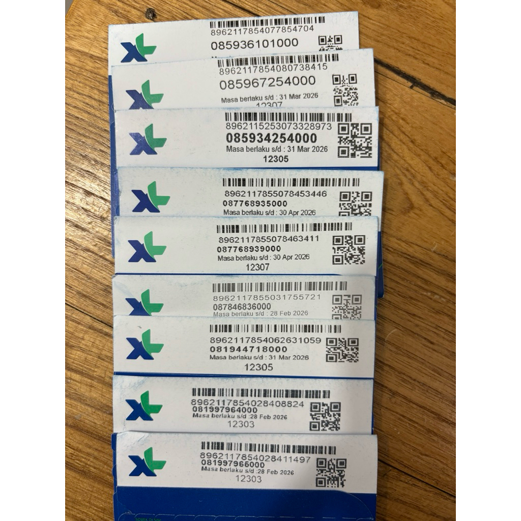 kartu perdana internet xl 3gb segel 1tahun no random