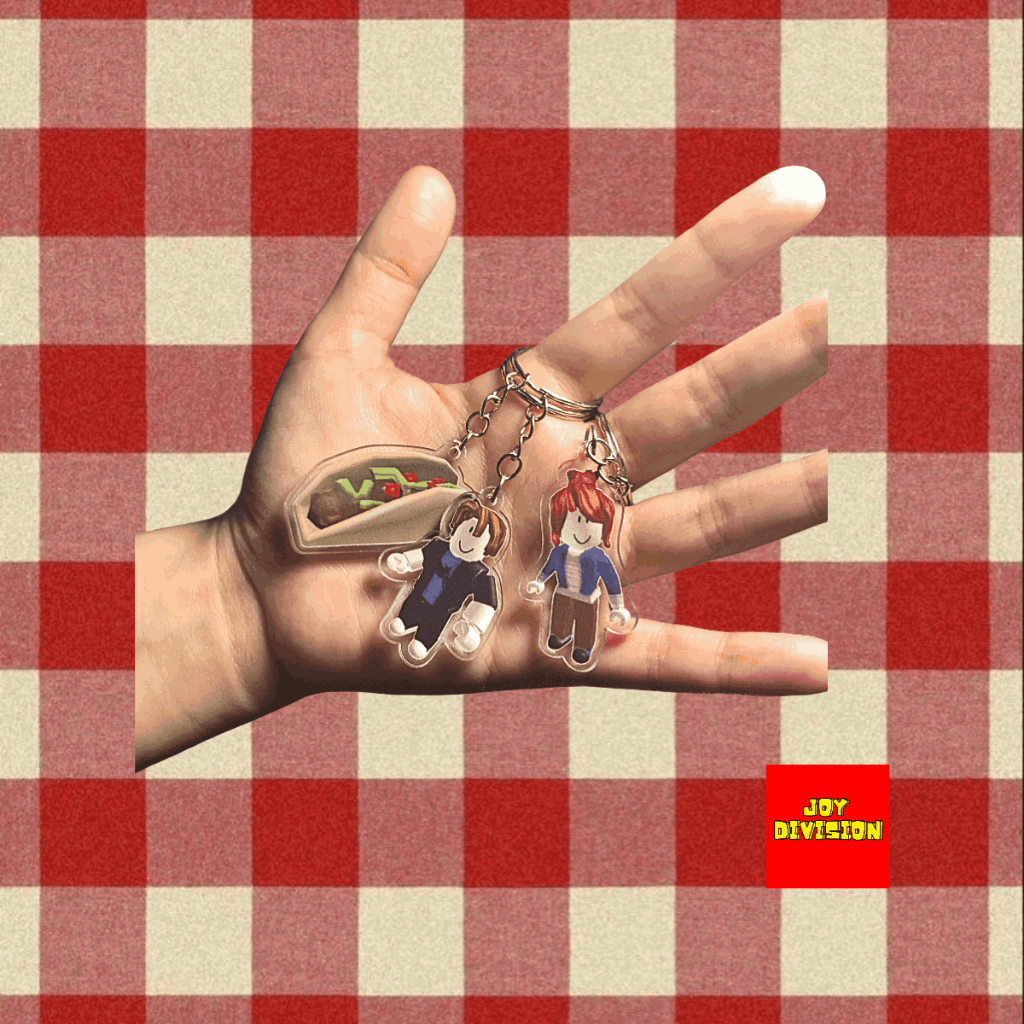 Gantungan Kunci Roblox Akrilik Ukuran 3x4