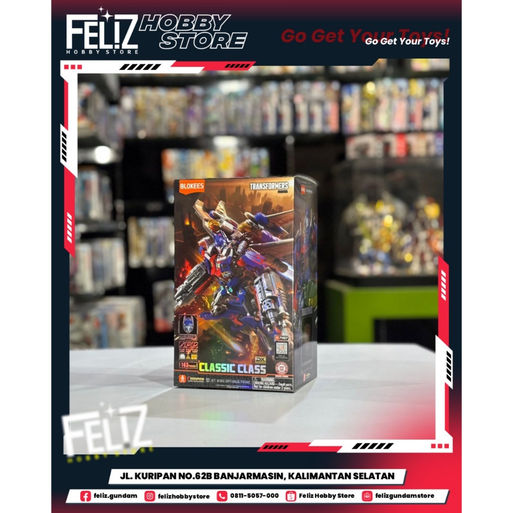 BLOKEES TRANSFORMERS CLASSIC CLASS CC OPTIMUS PRIME JET WING